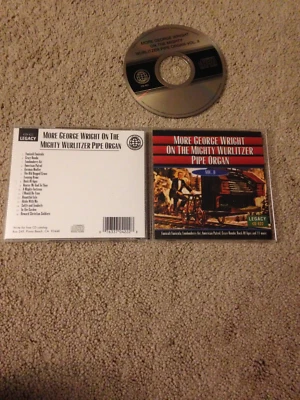 MORE GEORGE WRIGHT ON THE MIGHTY WURLITZER PIPE ORGAN VOL. II CD Foto 1 de 2