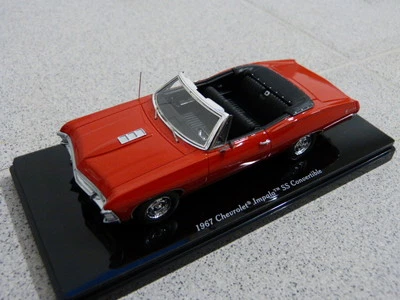 1967 Chevrolet Impala SS Convertible Cabrio Bolero Rosso Tsm Modellino 1:43 - Immagine 1 di 3