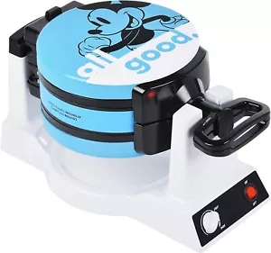 Disney Mickey & Minnie Double Flip Waffle Maker by Select Brands - Disney Waffle - Picture 1 of 7