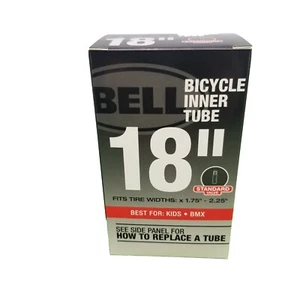 Bell 18" Bicycle Inner Tube BMX & Kids Tire Width 1.75"-2.25" Standard Valve NEW - Picture 1 of 2