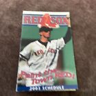 2003 Boston Red Sox Pocket Schedule - Hood