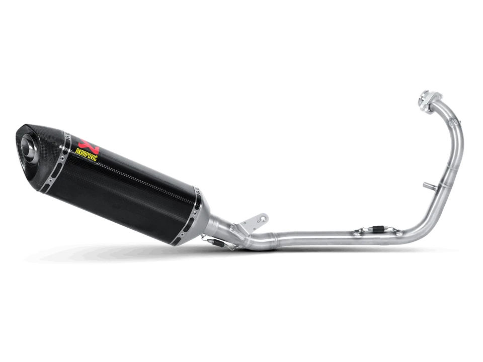 Silenciador de escape Akrapovic linha de corrida Yamaha R125 modelo 2008 - 2013 - Imagem 1 de 1