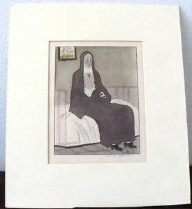 2 Charles Martin signed 1920's hand colored Lithographs - Picture 1 of 5