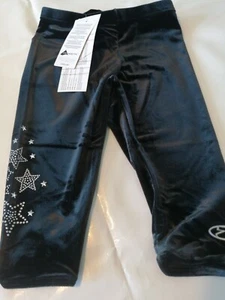 Leggings Capri in velluto liscio The Zone Dazzle età 7-8 anni - Foto 1 di 7