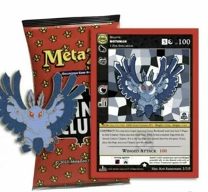 Metazoo Cryptid Nation X Pin Club Mothman Sealed Pin and Promo Box - In Stock! - Picture 1 of 4