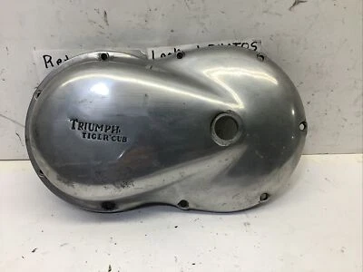 Cubierta de motor Triumph Tiger Cub 200 pulida bonita no perfecta Foto 1 de 4