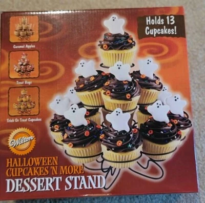 Wilton Halloween Cupcakes‘N More Dessert Stand - Image 1 of 2