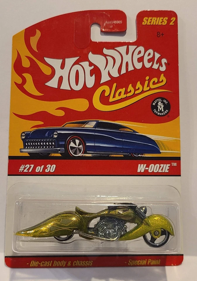 风火轮 2005 经典系列 2 W-Oozie 摩托车 #27 of 30 — 第 1/1 张图片