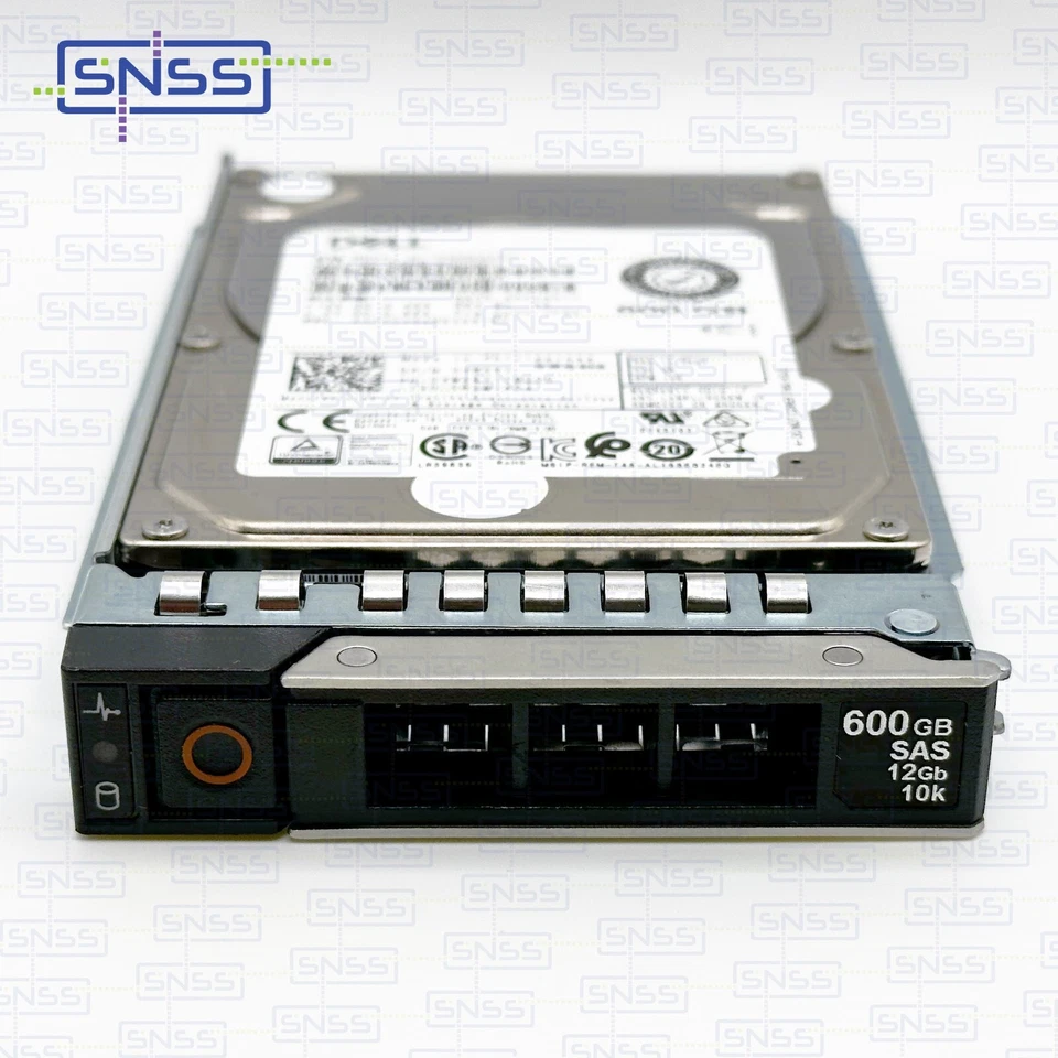 DELL 600GB 10K 2.5" SAS 12G HARD DRIVE 14G R740 R640 R750 R650 4WX8Y EX VAT £24 - Image 1 of 2