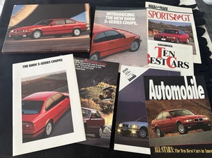 BMW Serie 3 1992 1993 cupé distribuidor paquete de catálogo de introducción E36 318is 325is folleto - Imagen 1 de 20