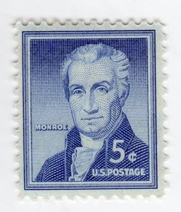 Scott #1038 James Monroe Single Stamp - MNH #2 VF/XF - Picture 1 of 2