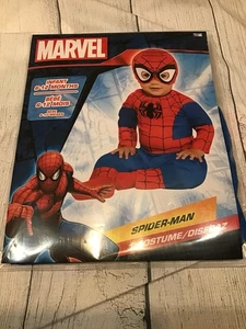 Marvel  Spiderman Costume Infant Size 6-12 Months -NEW - Picture 1 of 2