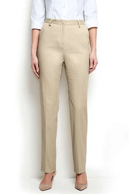 Lands' End Chino Pants Desert Khaki 10 NWOT (489) - Image 1 of 4