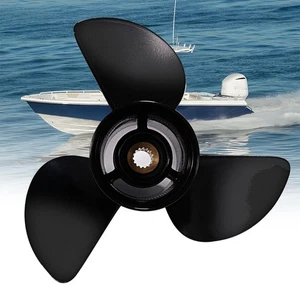 15 1/2 x 17 Aluminum Boat Ptopeller For Yamaha 150-300HP 15 Spline 15.5 x 17,RH - Picture 1 of 6
