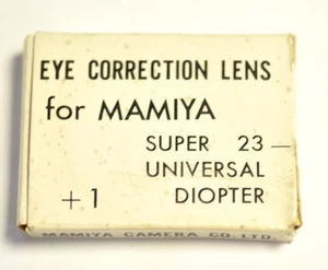 Mamiya Super 23 +1 diopter as shown. NOS. - Picture 1 of 3