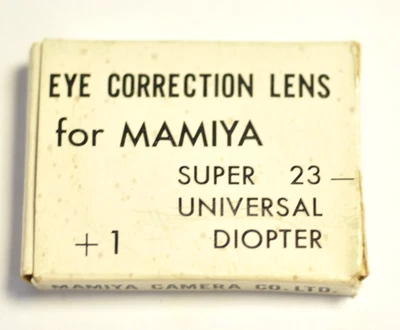 Mamiya Super 23 +1 diopter as shown. NOS. - Image 1 of 3