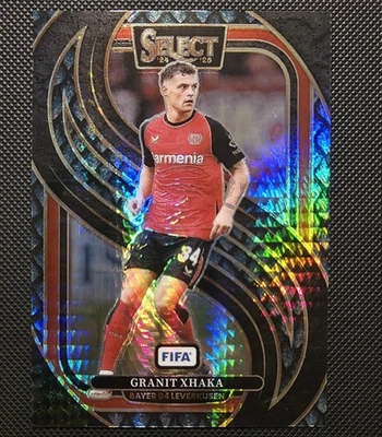 2024-25 Panini Select FIFA Granit Xhaka Dragon Scale /28, Leverkusen, Sunderland - Image 1 of 2