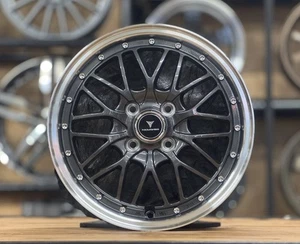 JDM New 15inch 4H×100 Set4 wheels mini truck Hijet Carry Sambar Acty - Foto 1 di 5