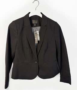 Worthington Women's 1 Button Blazer Jacket Petite Medium NWT Org $60 - Picture 1 of 9