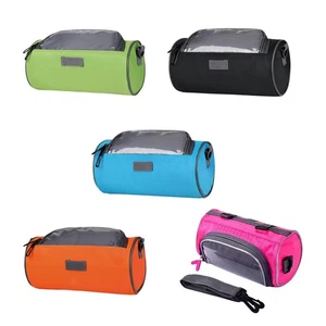 Bicycle Handlebar Bag Bicycle Pack Waterproof Large Storage Pouch Bag - Picture 1 of 31