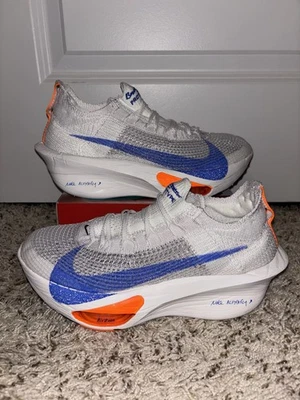 NIKE AIR ZOOM ALPHAFLY NEXT% 3 BLUEPRINT RUNNING HF7356-900 WMNS Sz 10 / Men 8.5 - Image 1 of 4