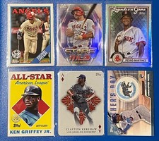 2023 Topps Series 1 + 2 + UPDATE Insert Parallel You Pick Complete your set
