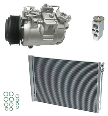 Kit de compresor de aire acondicionado RYC Reman con condensador FA27A para BMW 535d xDrive 3,0 L 2016 Foto 1 de 4