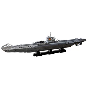 MOC: Type VII U-boat 1:55 Scale with Stand for Collection 4565 Pieces DIY - Picture 1 of 5