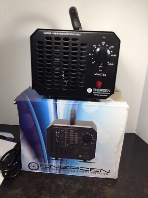 Enerzen Black Electric Advanced Portable Air Purification System O-777 New NOB - Image 1 of 4