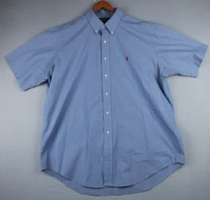 Polo Ralph Lauren Hemd Herren XL Kurzarm Knopfleiste Pony Erwachsene Classic Fit - Bild 1 von 13