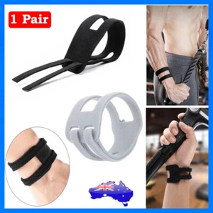 2pcs Sprain Protection Sports Yoga Ulnar Fix Wrist Band Brace TFCC Tear Pain AU - Picture 1 of 16