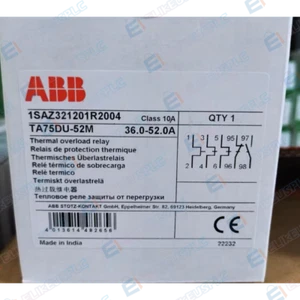 A brand new ABB TA75DU-52M thermal overload relay 36-52A is urgently shipped GN - Picture 1 of 1