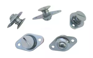 Dzus Fasteners 7/16 QuarterTurn Self Ejecting Button .550" 5 pack Quarter turn - Picture 1 of 3