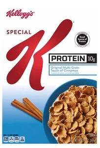 〽️ Nuevo Kellogg's Special K Protein Canela 10 g Trigo Arroz Copos Cereal 12,9 oz - Imagen 1 de 2
