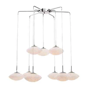 Transglobe Lighting PND-942 Island Pendant with Crushed Acrylic Shades, Polished - Picture 1 of 1