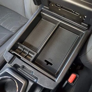 Tacoma Center Console Organizer 2016-2023, ABS Tray with Black Trim - Picture 1 of 7