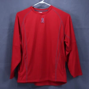 Majestic Los Angeles Angels Performance On Field Red Pullover XL - measured - Picture 1 of 20