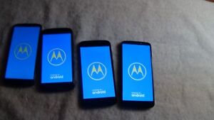 3 Motorola Moto e Play XT1921-6 And 1 Moto G6 M373-B LOT OF 4 #1