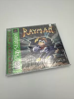 Rayman 1 GREATEST HITS PlayStation 1, PS1 1997 FACTORY SEALED! - Image 1 of 4