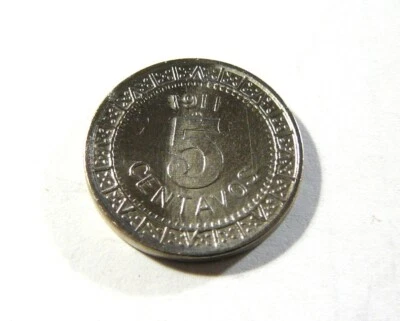 México 1911 5 centavos aUNC Foto 1 de 2