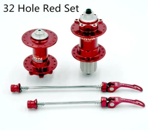 NOVATEC D041/D042SB Bicycle Hubs 4 Bearings Disc brake MTB Hub 28/32H - Picture 1 of 22