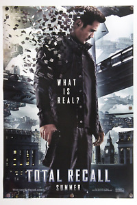 "Total Recall 2012 doppelseitiges Original Film Poster 27"" x 40"