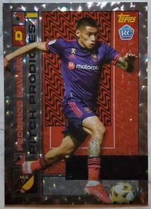 2022 Topps MLS Pitch Prodigies Federico Navarro RC Icy White Foil | Chicago Fire - Picture 1 of 2