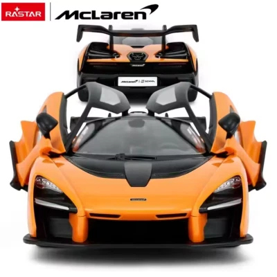 Authentic Licensed McLaren Senna 1:14 Scale Remote Control Car Red Or Orange - Image 1 of 4