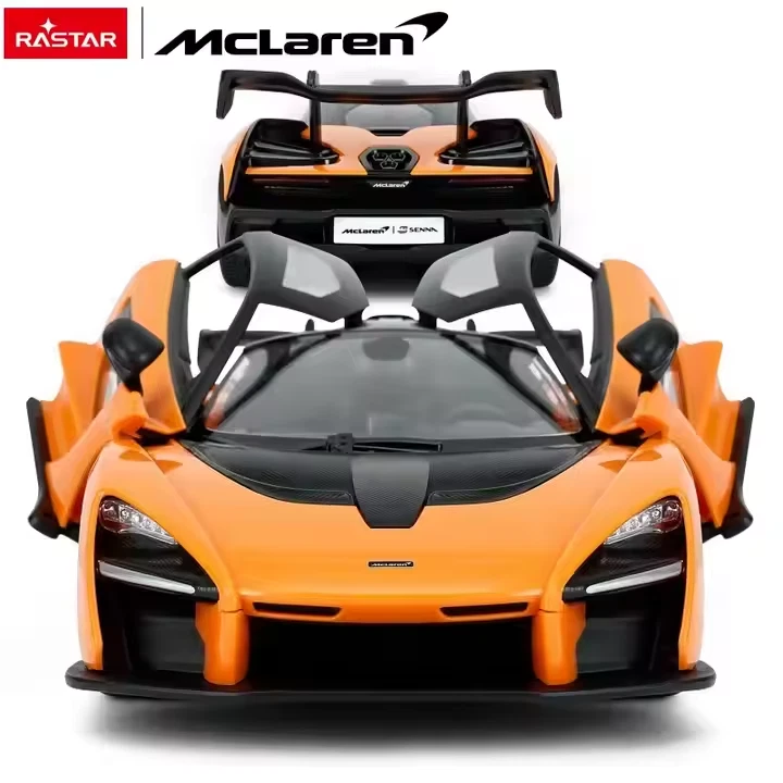 Authentic Licensed McLaren Senna 1:14 Scale Remote Control Car Red Or Orange - Image 1 of 4