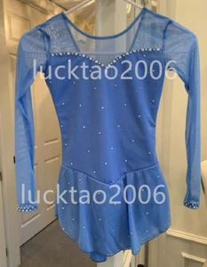 Abito da ballo figura più venduto pattinaggio costume ginnastica pattinaggio su ghiaccio 88229 - Foto 1 di 4