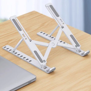 Laptop Stand Portable Notebook Holder Adjustable Foldable Ventilated Tablebd JW - Bild 1 von 15