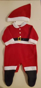 New Christmas Santa Claus Outfit Baby/Infants Carter's Size 0-3 Months - Picture 1 of 2