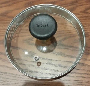 T-Fal Klarglassieb Ersatzdeckel - 7 Zoll rund mit Lüftungsloch - Bild 1 von 2