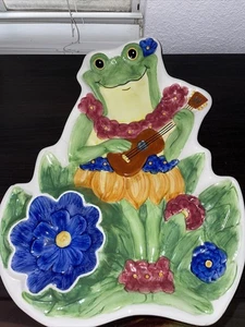 CHIP/DIP - Hawaii Frosch Platte/Boston Warehouse Trading Corp Sehr guter Zustand - Bild 1 von 5